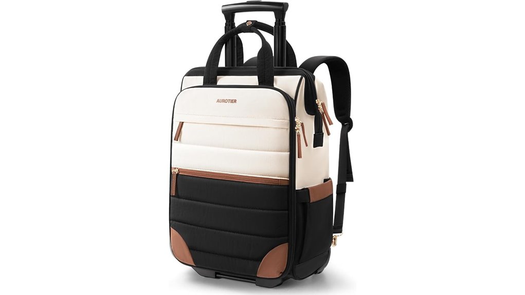 Best Lightweight Rolling Backpacks Multi‑City Travel Must‑Have 2 women s 16 rolling puffer