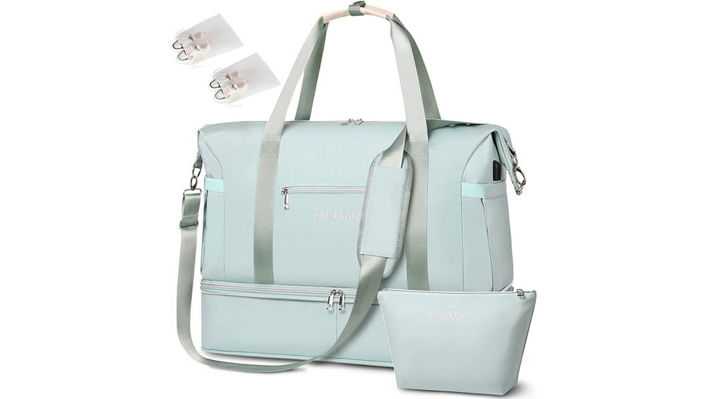 Weekender Bags for Road Trips with Big Opening & Easy Pack 10 women s 66l duffel usb