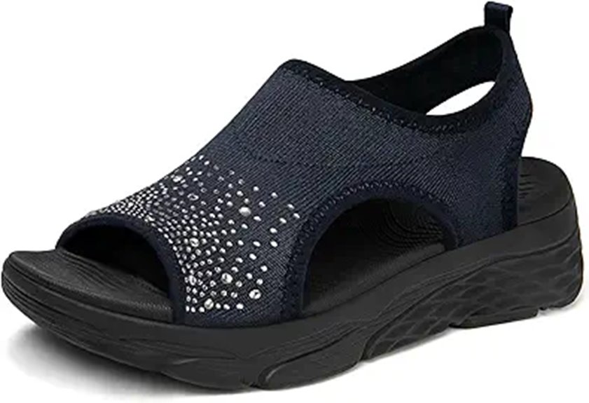 women s arch support walking sandals