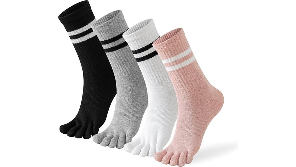 Top Toe Socks (Anti-Blister) That Keep Feet Blister-Free 5 women s five finger toe socks