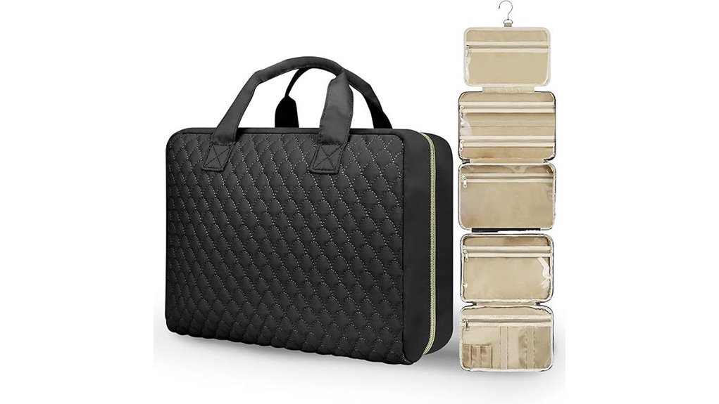Best Hanging Toiletry Bags with Detachable Liquids Pouches 2 women s large detachable organizer