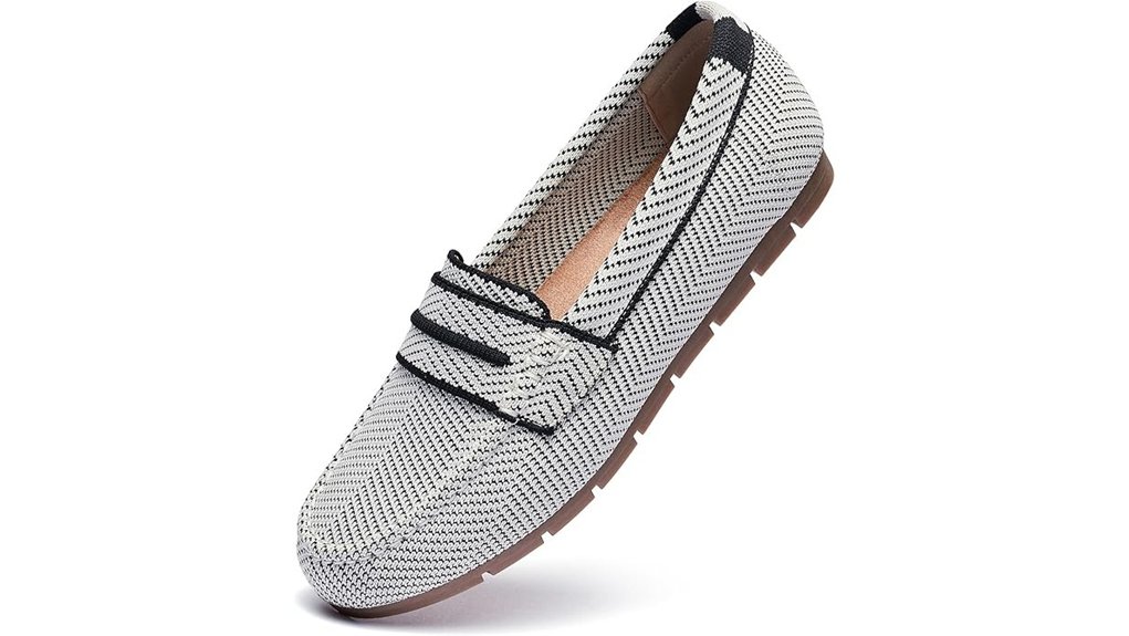 women s lightweight knit loafers