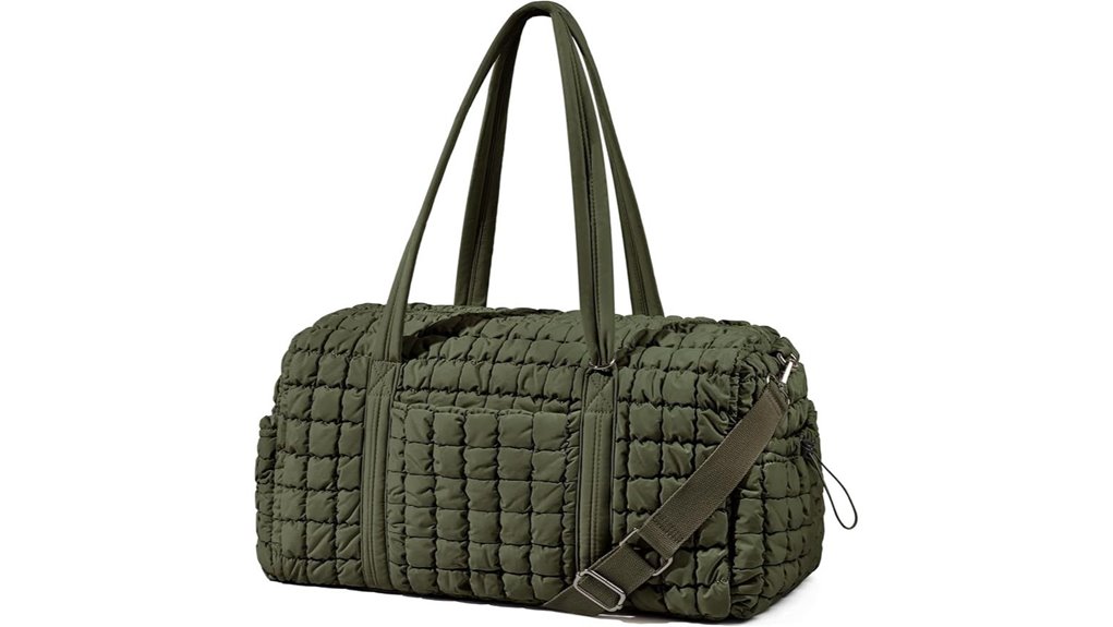 Must‑Have Compact Weekender Bags for Underseat Trips 7 women s medium quilted duffle