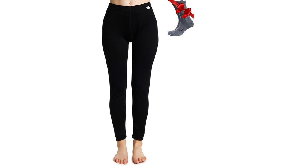 Travel-Ready Thermal Leggings That Never Itch 2 women s merino base layer