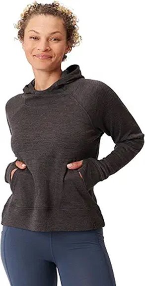 women s merino wool hoodie