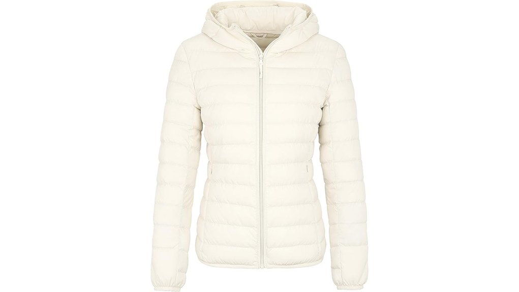 women s packable hooded down