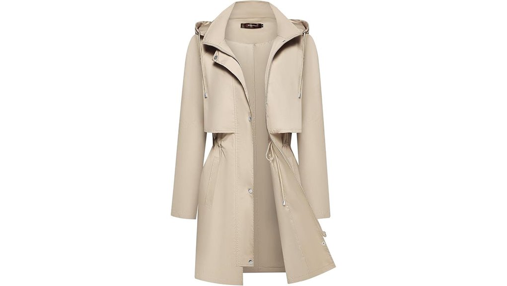 Best Packable Trench Coats That Keep You Dry in Rainy Cities 1 women s packable waterproof hooded
