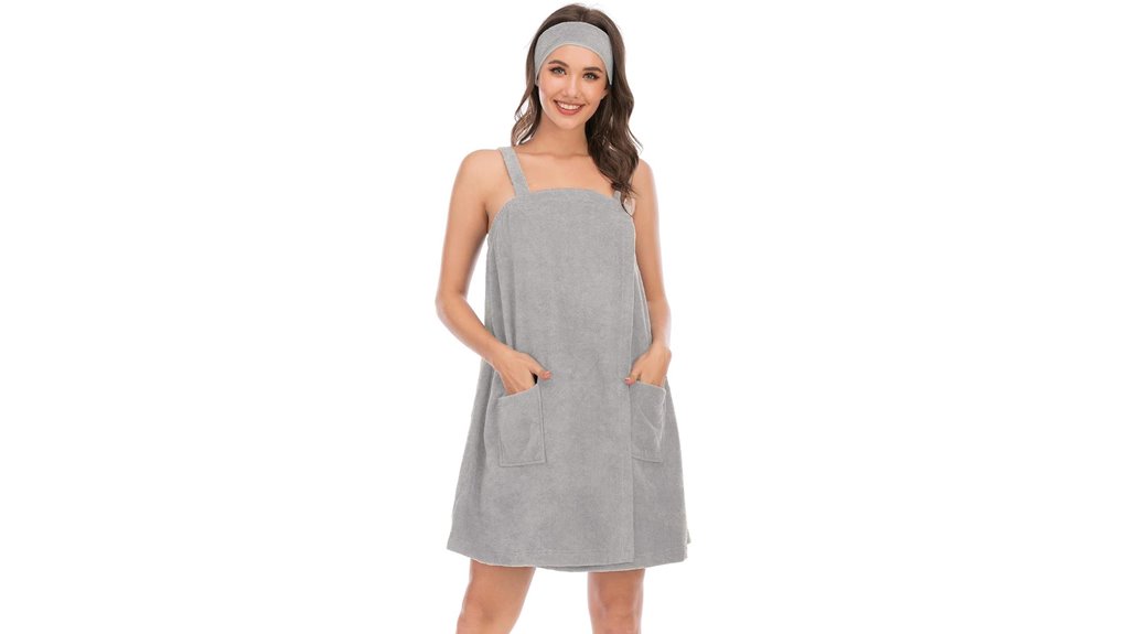 women s towel wrap robe