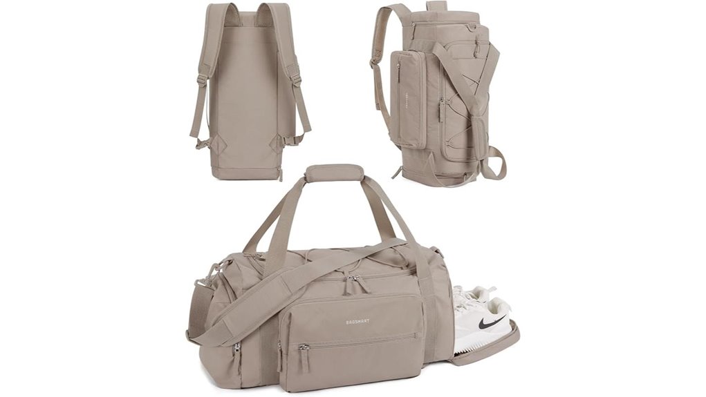Best Travel Duffels That Convert Into Backpacks 7 women s tsa waterproof 4 in 1 duffle
