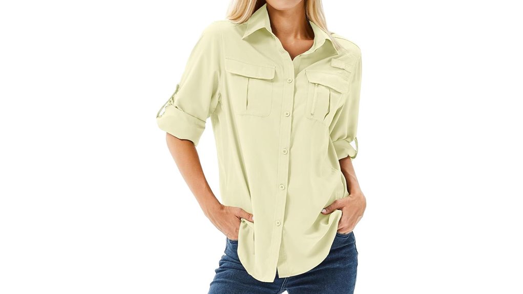 women s upf50 safari shirts