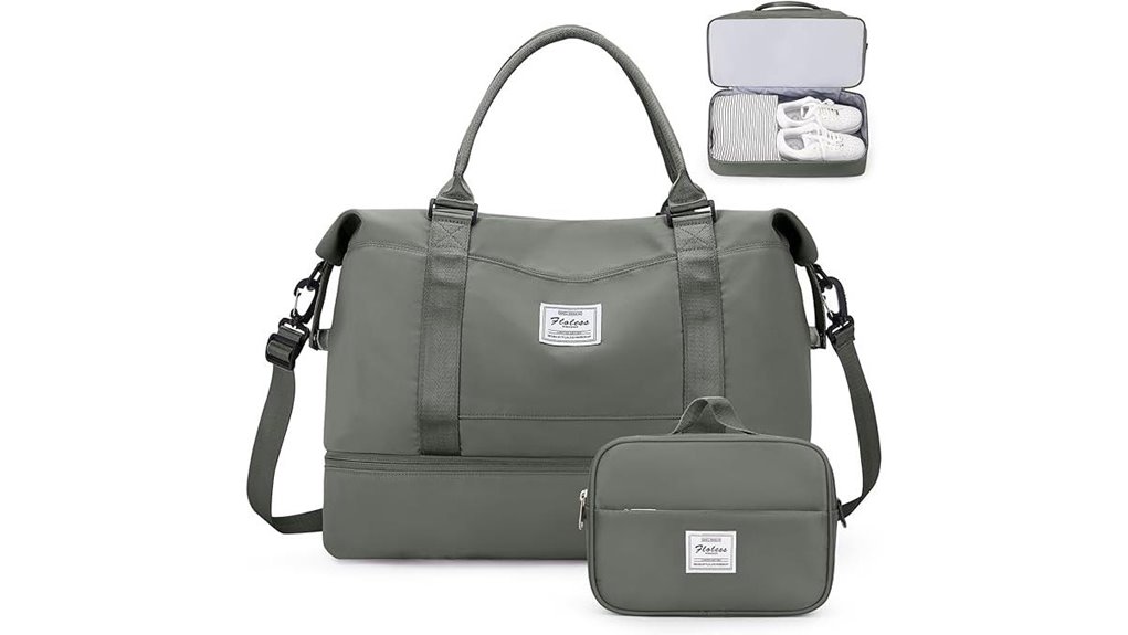 Canvas Weekender Bags That Turn Every Escape Into a Story 2 women s weekender with compartments