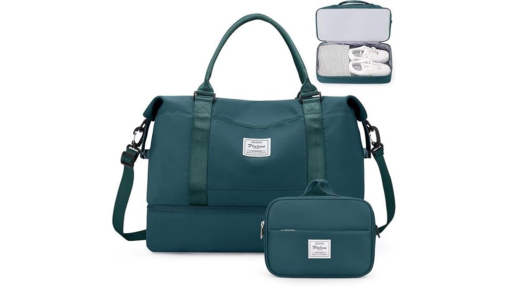 Weekender Bags for Road Trips with Big Opening & Easy Pack 14 women s xl overnight duffel