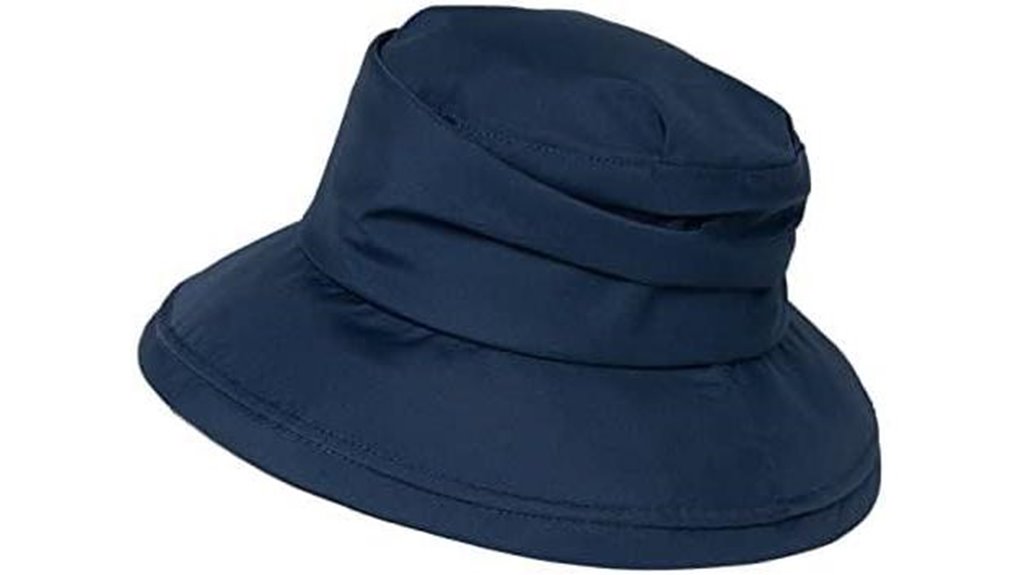 women waterproof brim hat