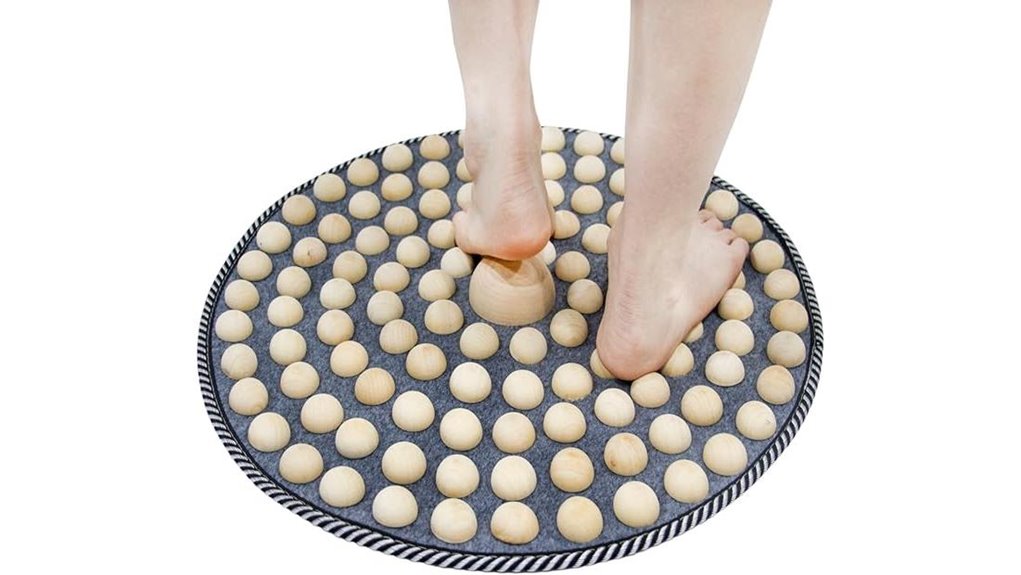 Travel-Size Acupressure Mats That Ease Tension on the Go 15 wooden folding acupressure mat