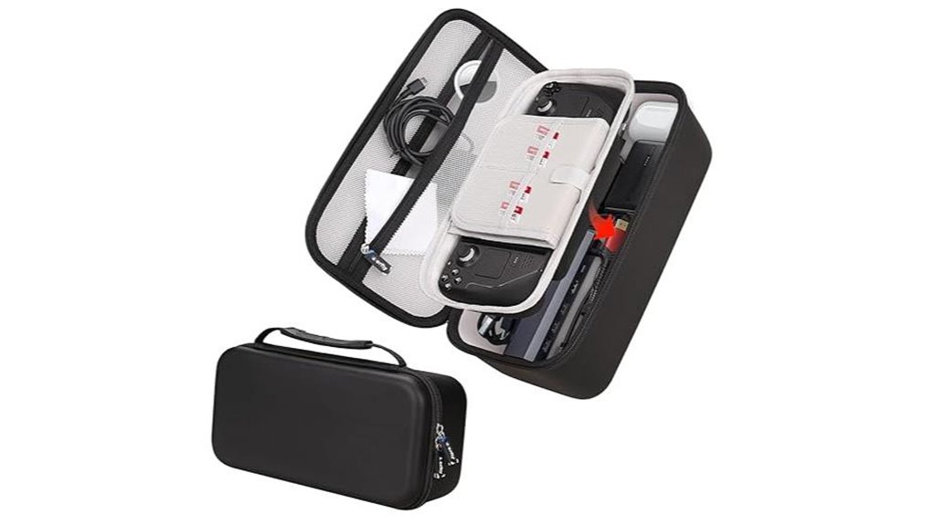 The Best Steam Deck Travel Cases for On-the-Go Enthusiasts 13 worfity black steam deck