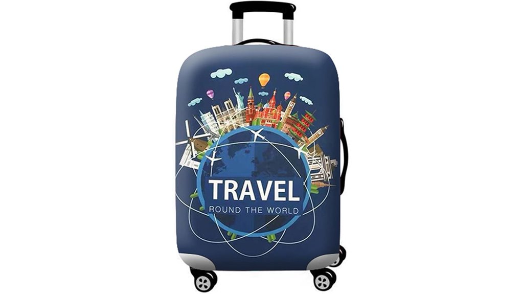 Ultimate Luggage Covers to Guard Against Dust, Scuffs & Rain 11 wujiaoniao luggage cover 18 32
