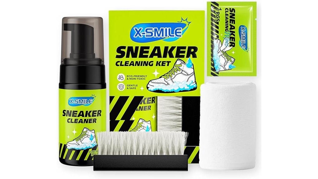 Compact Shoe Cleaning Kits for Travel You’ll Love 2 x smile sneaker cleaning kit