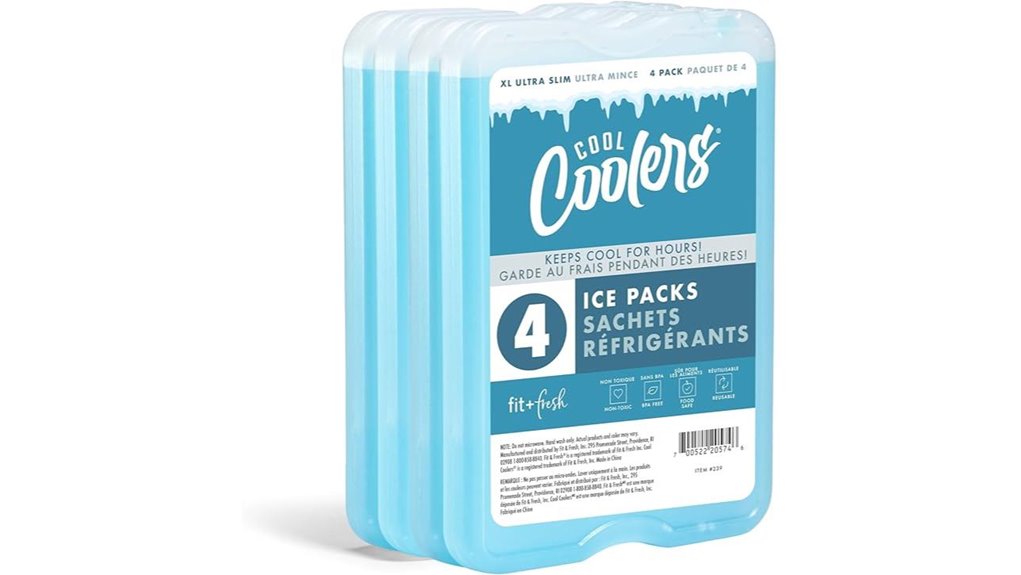 xl slim ice packs