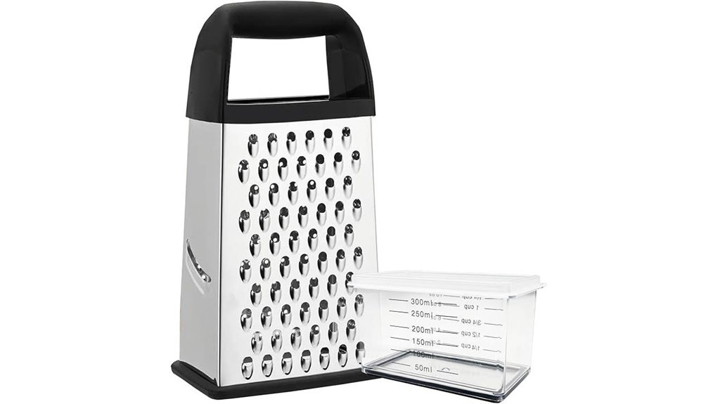 Box Grater With Container: Must-Have Tools for Every Kitchen 12 xl stainless grater container