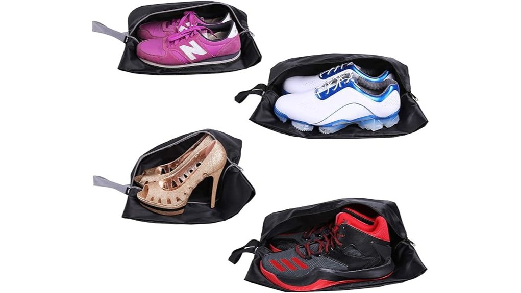 Travel Shoe Bags Keep Dirty Sneakers Odor-Free & Waterproof 3 yamiu waterproof shoe bags