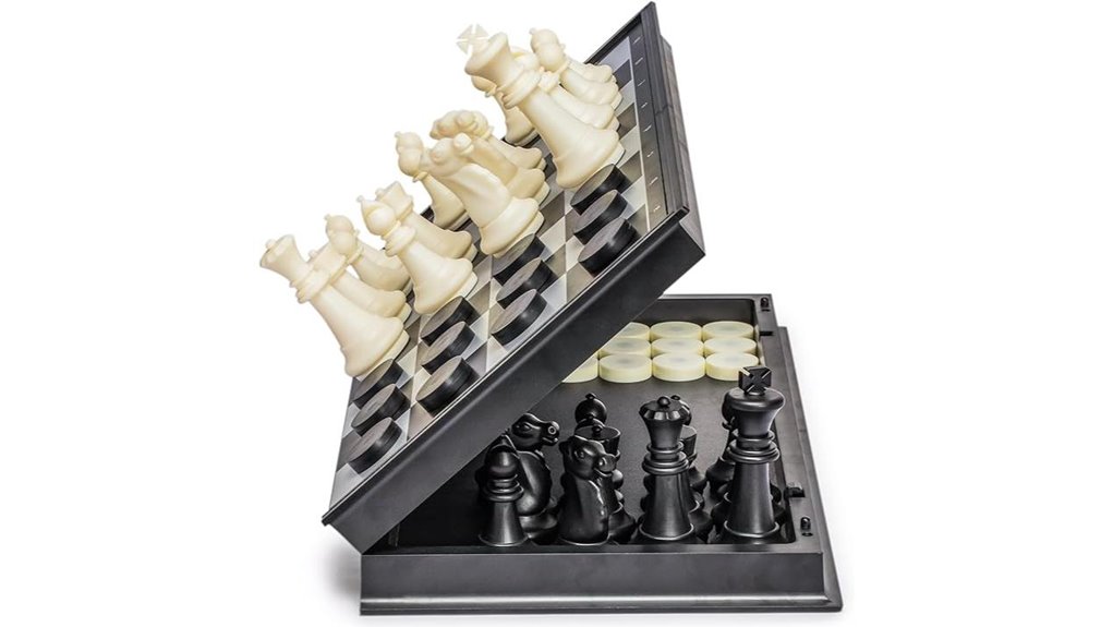 yellow magnetic chess checkers