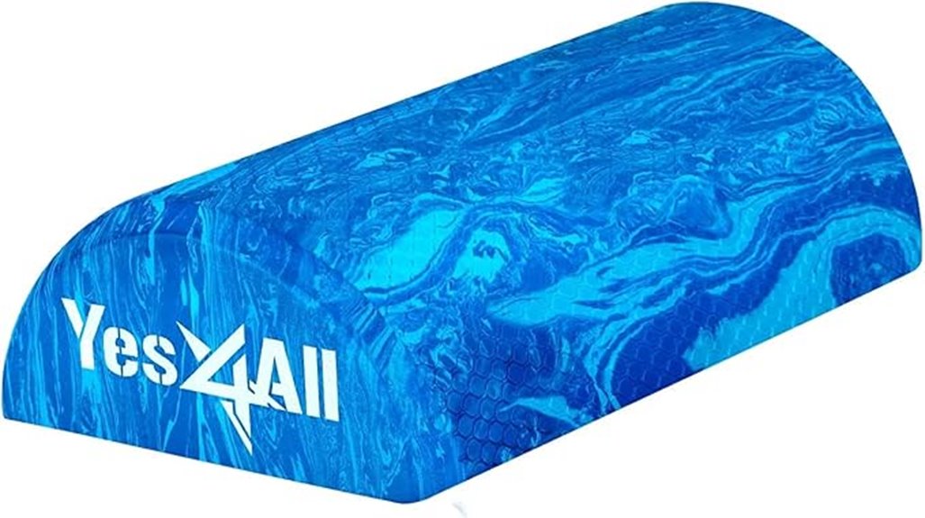 Travel Foam Rollers (Hollow Core) That Eases Muscle Recovery 7 yes4all eva foam roller
