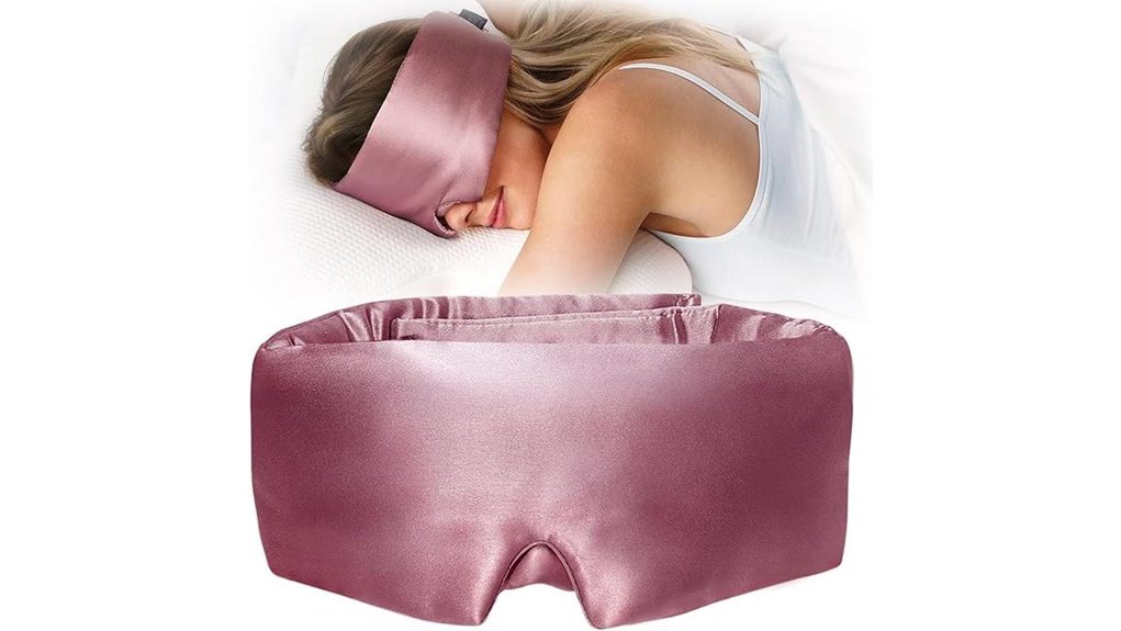 Best Sleep Mask Straps That Won’t Tangle Hair 1 yfong adjustable silk mask