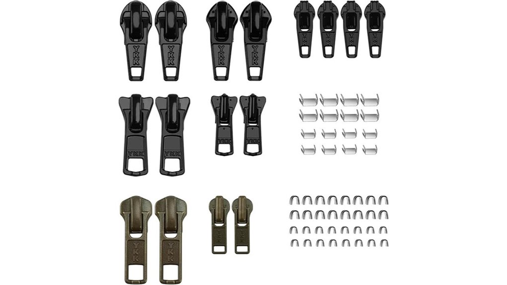 Must‑Have Emergency Repair Kits for Luggage Zippers and Screws 2 ykk zipper repair kit sliders pulls