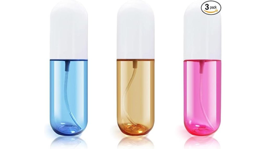 Mini Mist Sprayers for Travel Skincare with Fine Atomization 10 yocasii 3 pack mini bottles