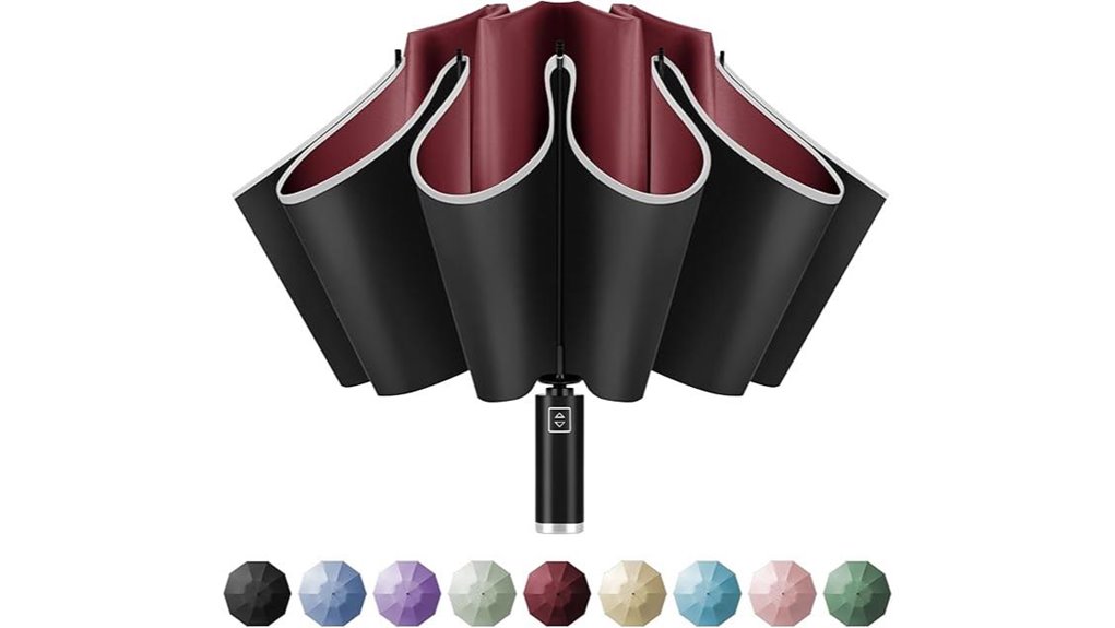 yoobure windproof travel umbrella