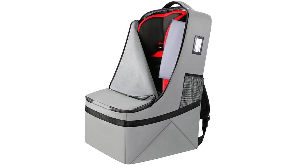 Best Hands-Free Airport Carry Car Seat Travel Backpacks 9 yorepek airplane car bag