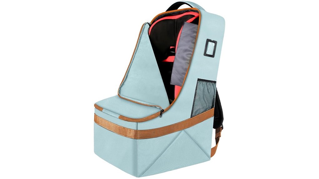Car Seat Travel Bags Every Commuter Cannot Live Without 9 yorepek light cyan seatbag