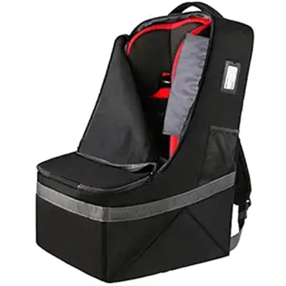 Best Hands-Free Airport Carry Car Seat Travel Backpacks 1 yorepek padded car seat
