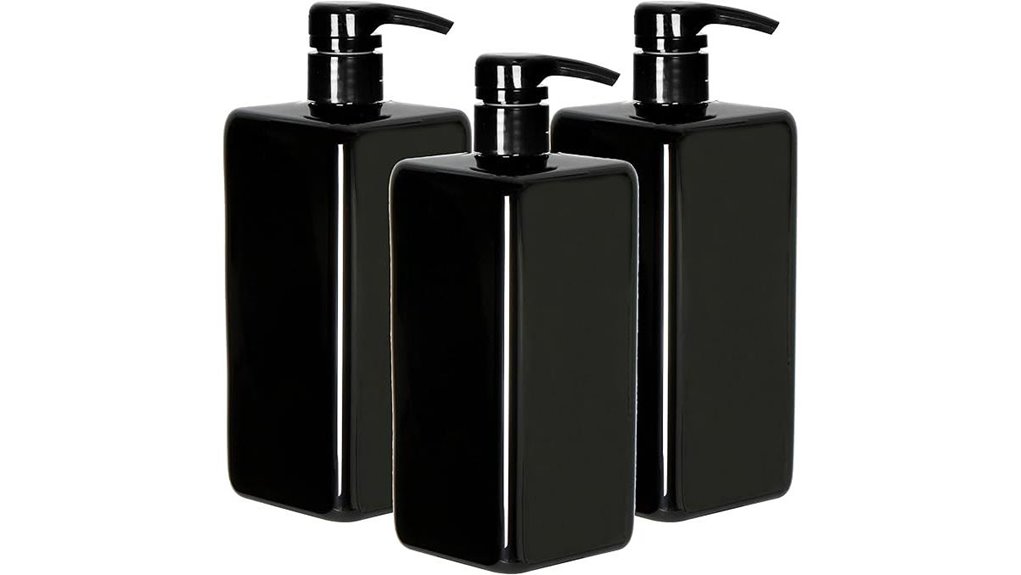 Top Leakproof Pump Bottles for Travel Shampoo (Lockable Pumps) 8 youngever 3 pack 32oz shampoo
