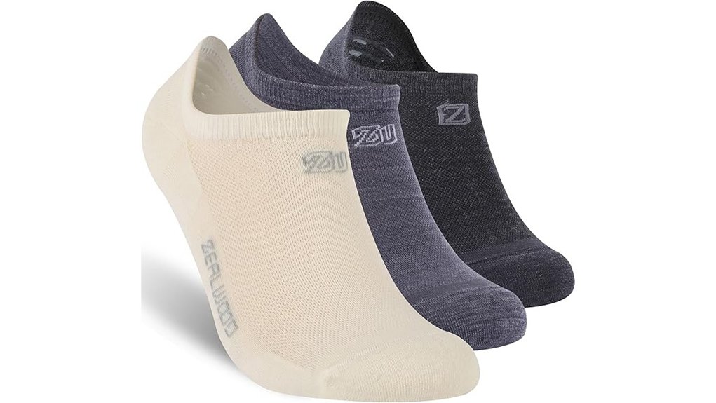 Best Merino No-Show Socks for Travel With Stay-Up Fit 14 zeal wood merino no show