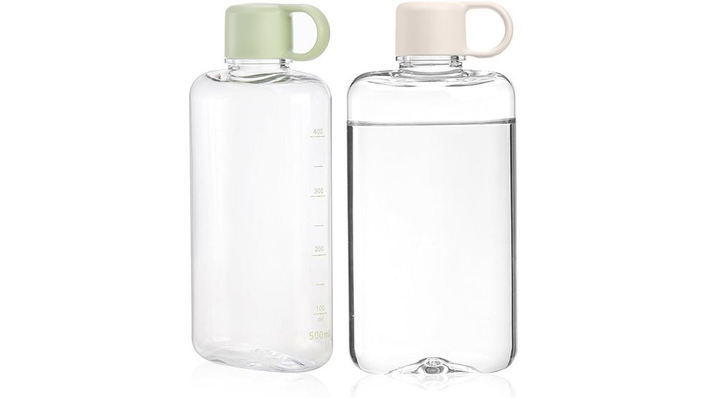 zeayea 17oz bpa free bottles