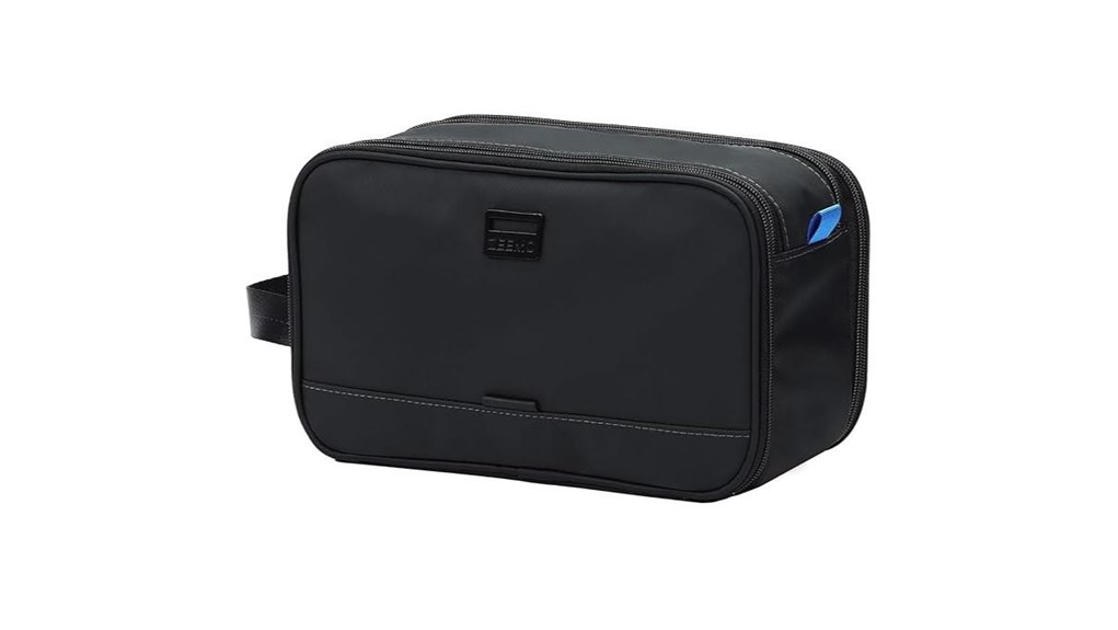 Travel Shaving Kits (All‑in‑One Organizers): Groom Wherever You Go 10 zeemo water resistant dopp bag