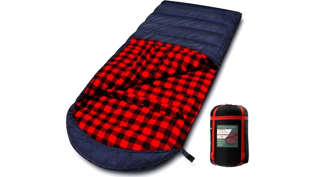 Best Sleeping Bags for Harsh Winter and Mild Summer 4 zero degree cotton sleeping bag