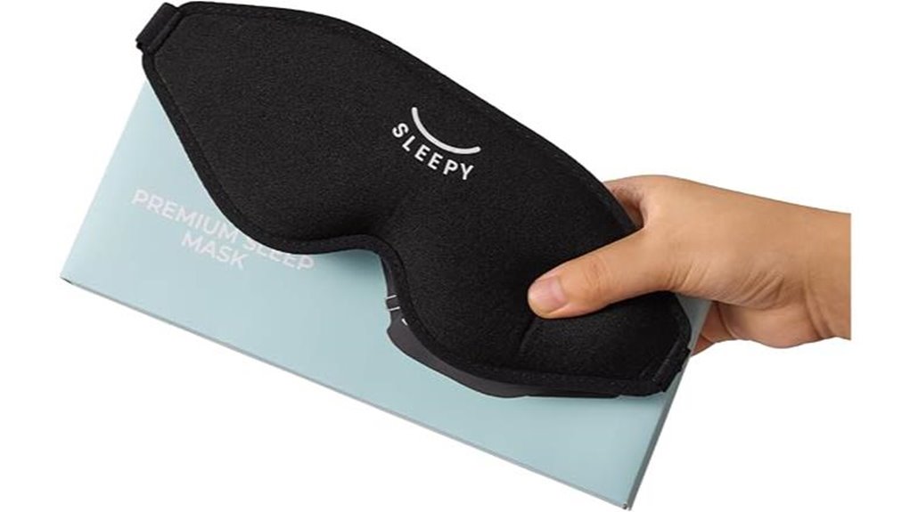 Best Sleep Masks for Side Sleepers: Flat, Soft Strap Comfort 14 zero pressure blackout mask