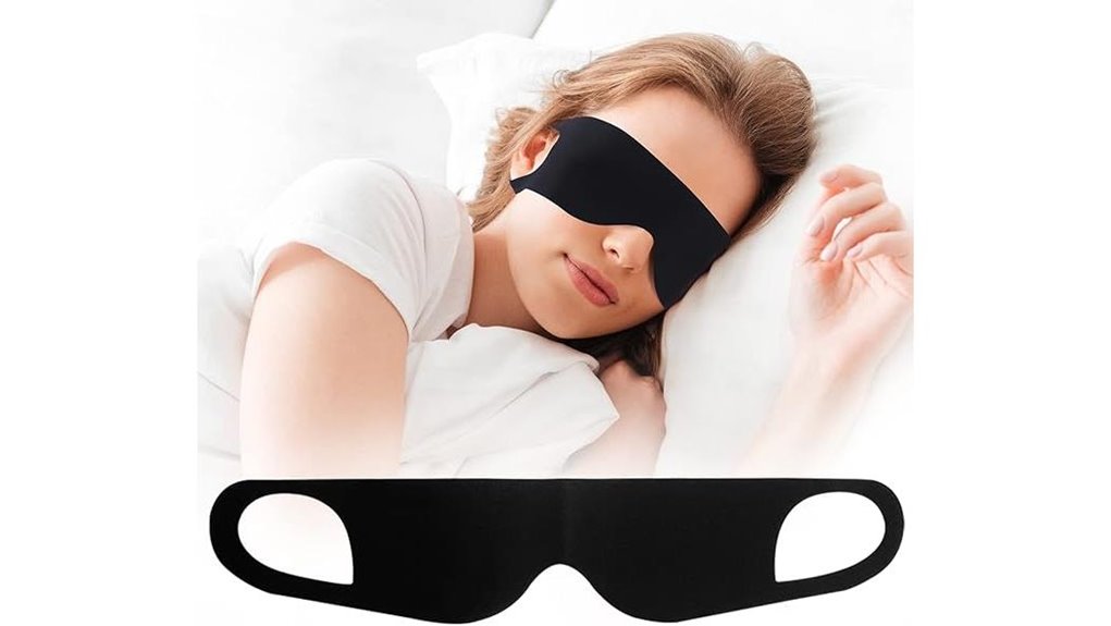 Best Sleep Masks For Plane Naps Without Pressure 4 zero pressure lightweight blockout