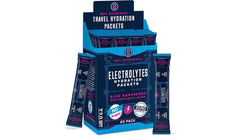 zero sugar electrolyte powder