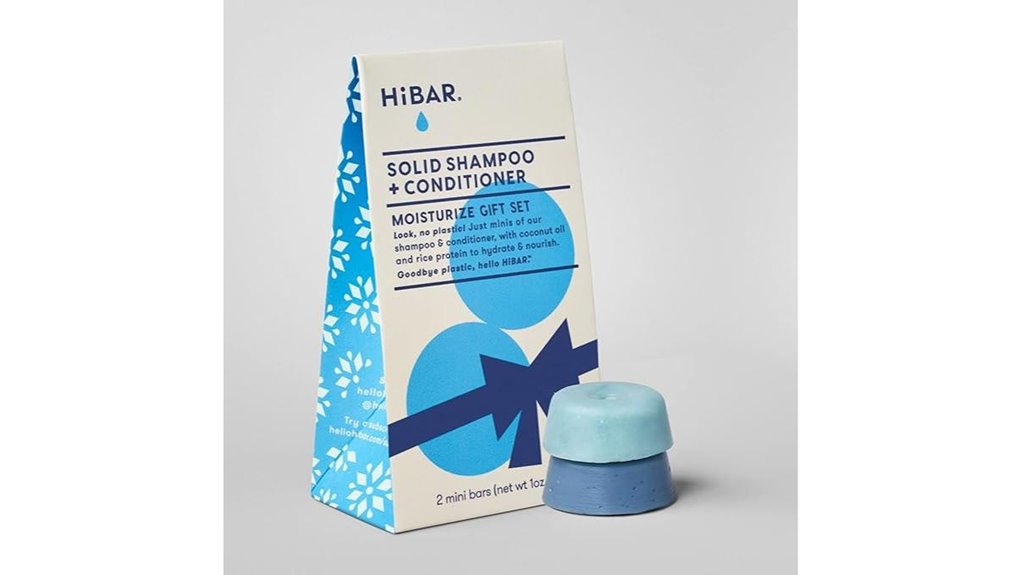 The Best Plastic-Free Shampoo & Conditioner Bars 3 zero waste shampoo conditioner set