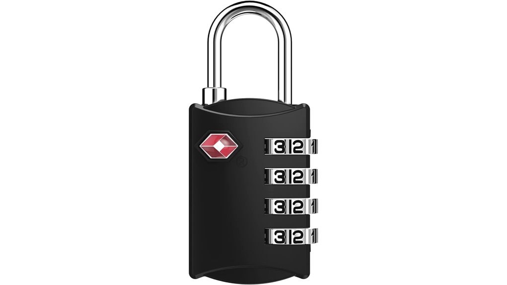 Big-Dial TSA Locks: Read Easily in Low Light 14 zhege 4 digit tsa lock