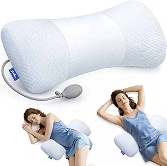 Best Inflatable Lumbar Support Pillows: Back Relief in a Snap 4 zikee inflatable lumbar pillow