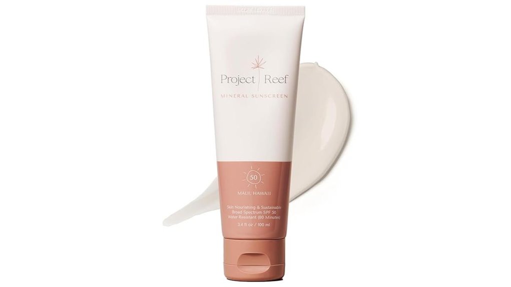 zinc spf 50 reef sunscreen