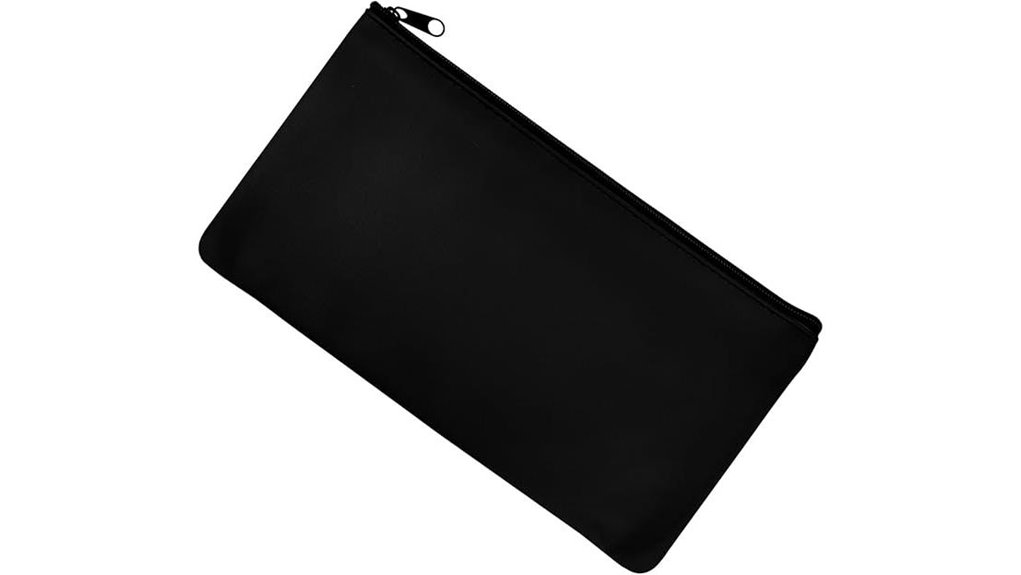 Best Zip Pouches for Travel Receipts and Tickets (Easy Sort) 14 zippered cash wallet bag