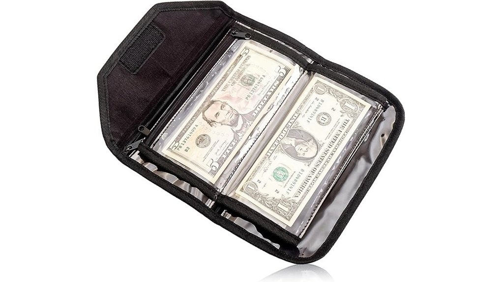 Top Currency Organizers (Multi-Pocket Wallets) for Travelers 1 zippered money wallet organizer