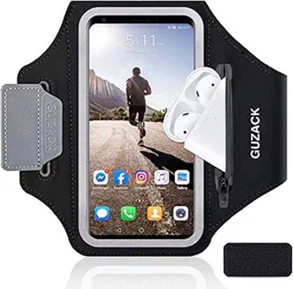 Top Phone Armbands Every Runner Swears By 13 zippered phone holder pouch