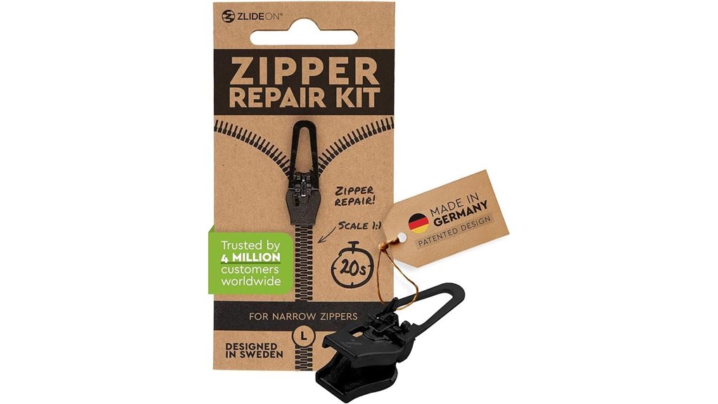 Best Replacement Zipper Pulls for Travel Bags to Fix Instead 10 zlideon black narrow pull