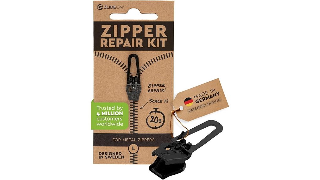 Travel Repair Kits for Bags and Zippers (Screws, Clips, Fixes) 11 zlideon metal zipper repair